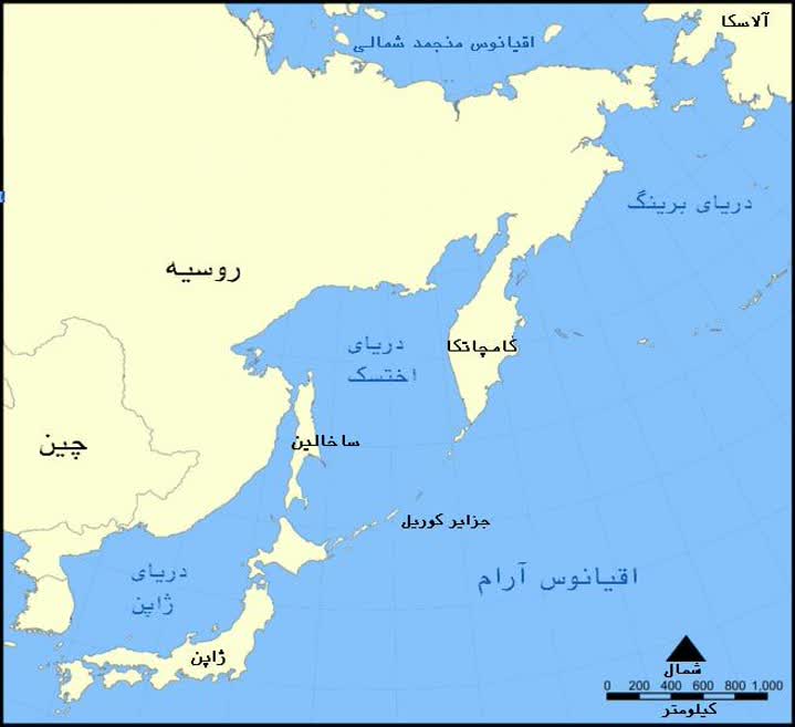 سونامی در روسیه