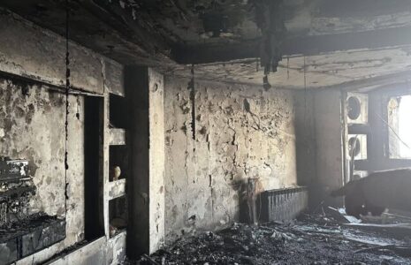 آتش سوزی در شهرک خرازی تهران آتش سوزی