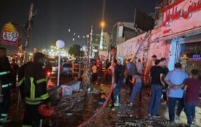 آتش سوزی بندرعباس