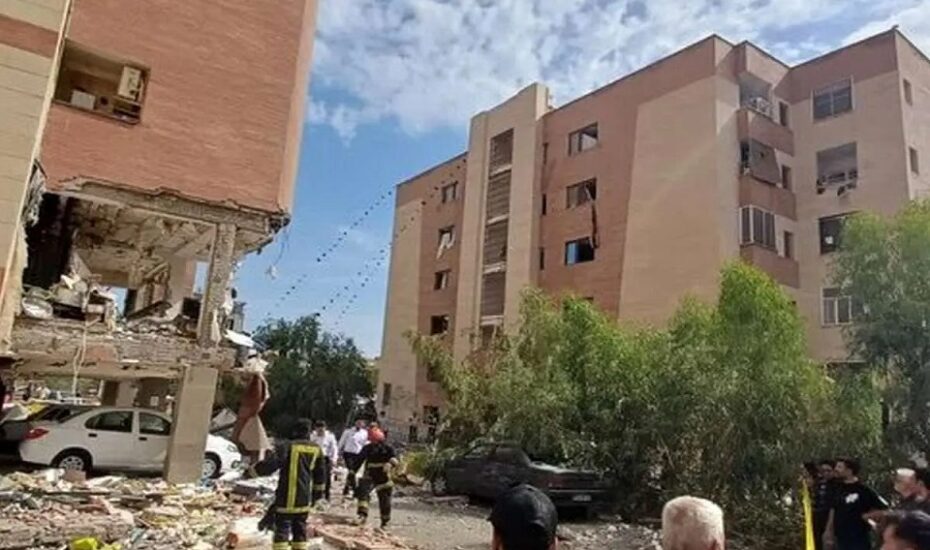 انفجار مهیب در مجتمع مسکونی با ۷ مصدوم انفجار مجتمع مسکونی