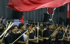 مراسم عزاداری شاه حسین گویان در تبریز
