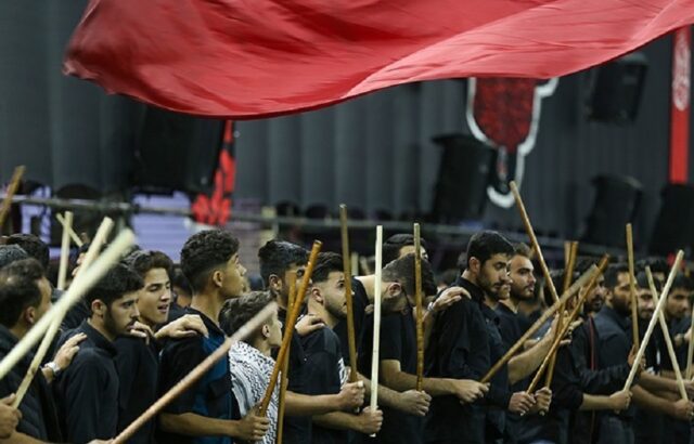 مراسم عزاداری شاه حسین گویان در تبریز