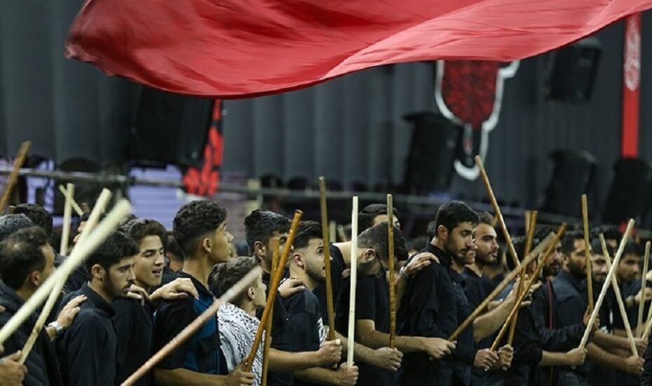 مراسم عزاداری شاه حسین گویان در تبریز