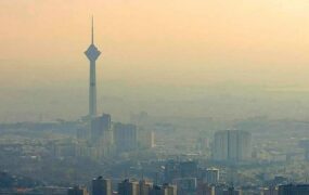 هوای تهران نارنجی و ناسالم