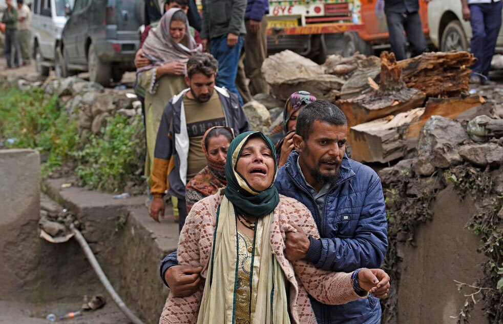  سیل مرگبار در کشمیر