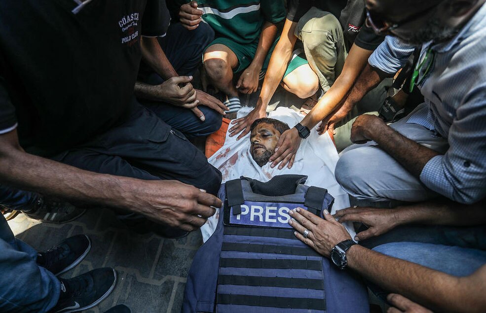 کشتار 5 خبرنگار دیگر فلسطینی از سوی اسرائیل