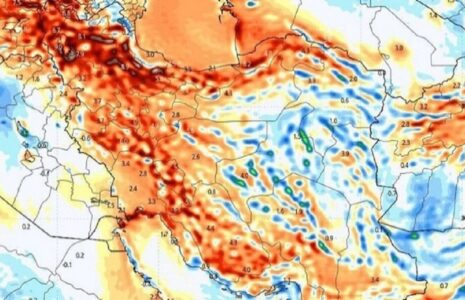 افزایش محسوس دمای هوا