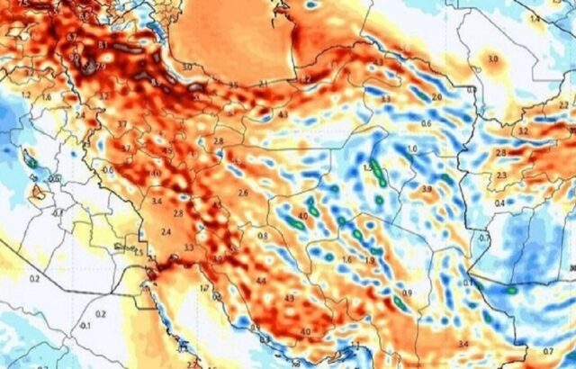 افزایش محسوس دمای هوا