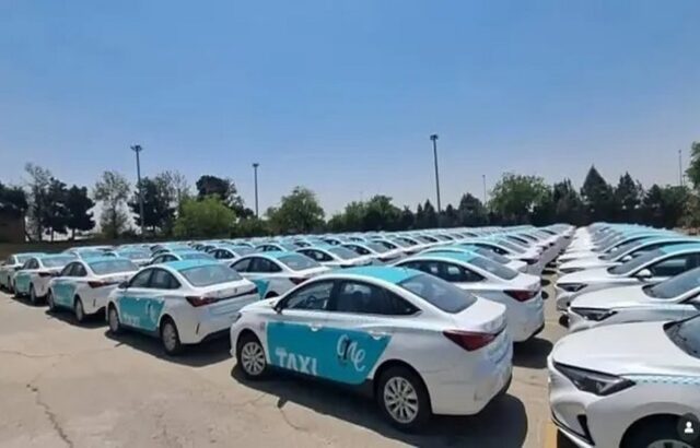 تاکسی‌های بابک زنجانی در راه کرج