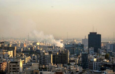 دود آسمان جنوب غرب تهران ناشی از چه بود؟ دود