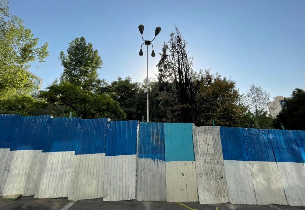 ساخت کلانتری در بوستان ارم 5