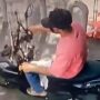 سرقت۳ ثانیه‌ای گردنبند زن میانسال در مولوی
