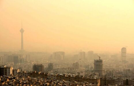 هشدار وزش باد و خیزش گرد و خاک در تهران هشدار وزش باد و خیزش گرد و خاک در تهران