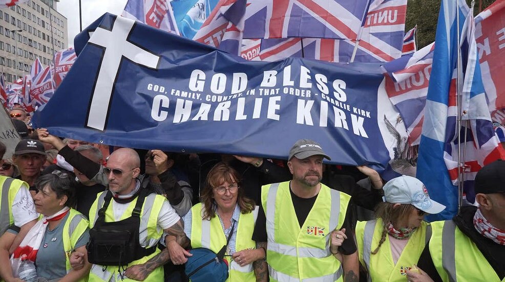 تظاهرات ضدمهاجرت در لندن