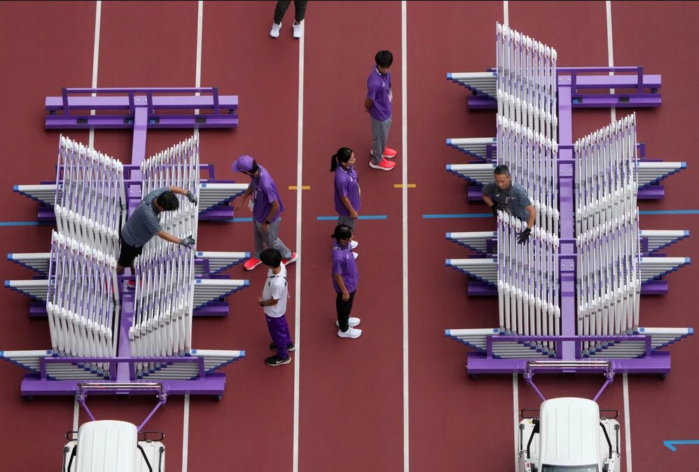 دیدنی های امروز؛ از تظاهرات ضدمهاجرتی در لندن تا بمباران غزه مسابقات دو و میدانی قهرمانی جهان در توکیو