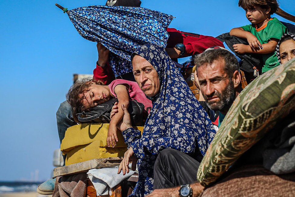 کوچ اجباری هزاران نفر از اهالی شهر غزه