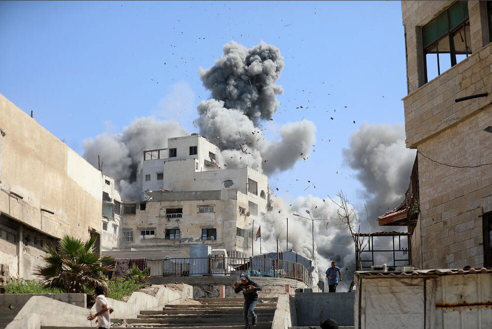 ادامه بمباران غزه از سوی اسرائیل