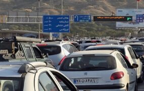 آزادراه تهران شمال بدون اعلام قبلی مسدود شد