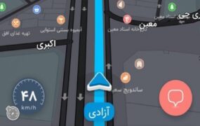 ترافیک تهران مسیریاب