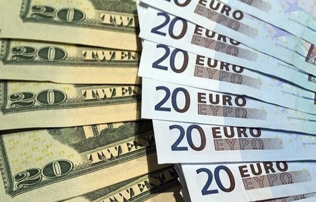 قیمت دلار، یورو