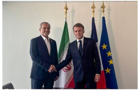 دیدار مهم پزشکیان و مکرون پس از سخنرانی در سازمان ملل پزشکیان و مکرون