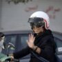 پلیس موتورسواری بانوان گواهینامه