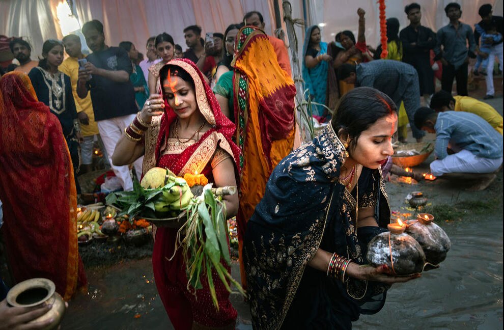 جشنواره آیینی "چته پوجا" در هند
