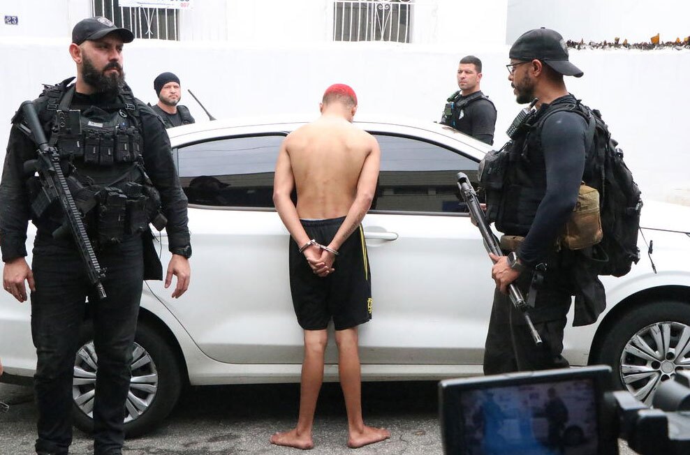  دستگیری قاچاقچیان مواد مخدر در شهر "ریودوژانیرو"