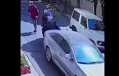 ترفند تازه سارقان؛ سناریوی تصادف ساختگی برای خفت‌گیری/ فیلم