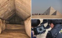 تصاویری دیده نشده از داخل اهرام ثلاثه مصر/ فیلم تصاویری دیده نشده از داخل اهرام ثلاثه مصر