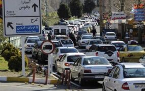 هشدار پلیس راه: مسیر چالوس یکطرفه شد جاده چالوس