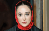 استایل جنجالی خانم بازیگر چشمها را خیره کرد ساقی حاجی پور