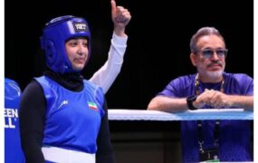 نخستین مدال بوکس زنان ایران در بازیهای آسیایی فاطمه رستگار پور