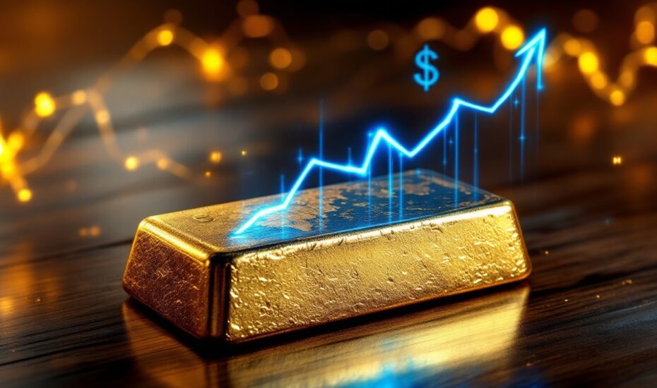 رکورد تاریخی طلا در بازار جهانی؛ جهش قیمت به بالای ۴۱۰۰ دلار و پیشبینی طلا ۵۰۰۰ دلاری تا سال ۲۰۲۶ پیش بینی قیمت جهانی طلا