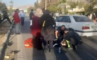 یک کشته و سه مجروح در تصادف بزرگراه شهید آبشناسان