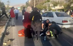 یک کشته و سه مجروح در تصادف بزرگراه شهید آبشناسان