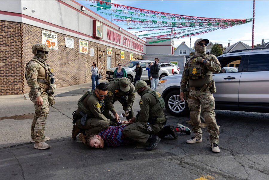 بازداشت معترضان به سیاست های ضدمهاجرتی ترامپ