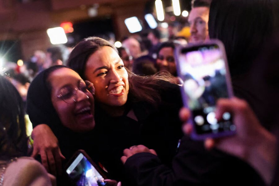 جشن پیروزی "زهران ممدانی" شهردار جدید مسلمان نیویورک