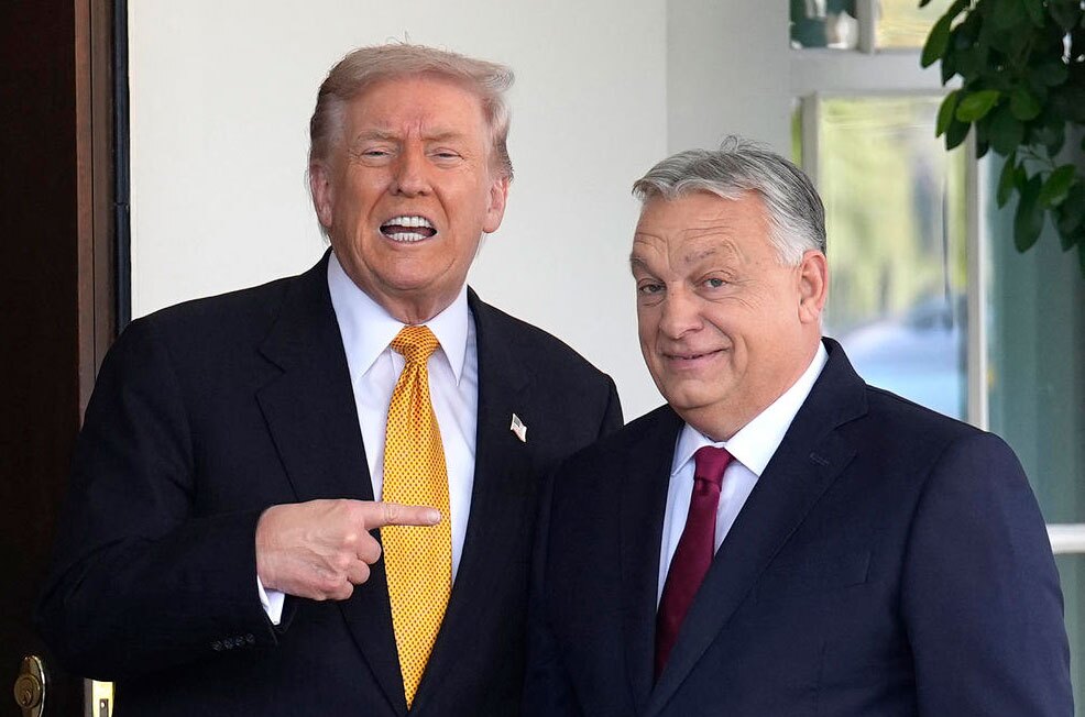 دیدار ترامپ و نخست وزیر مجارستان در کاخ سفید