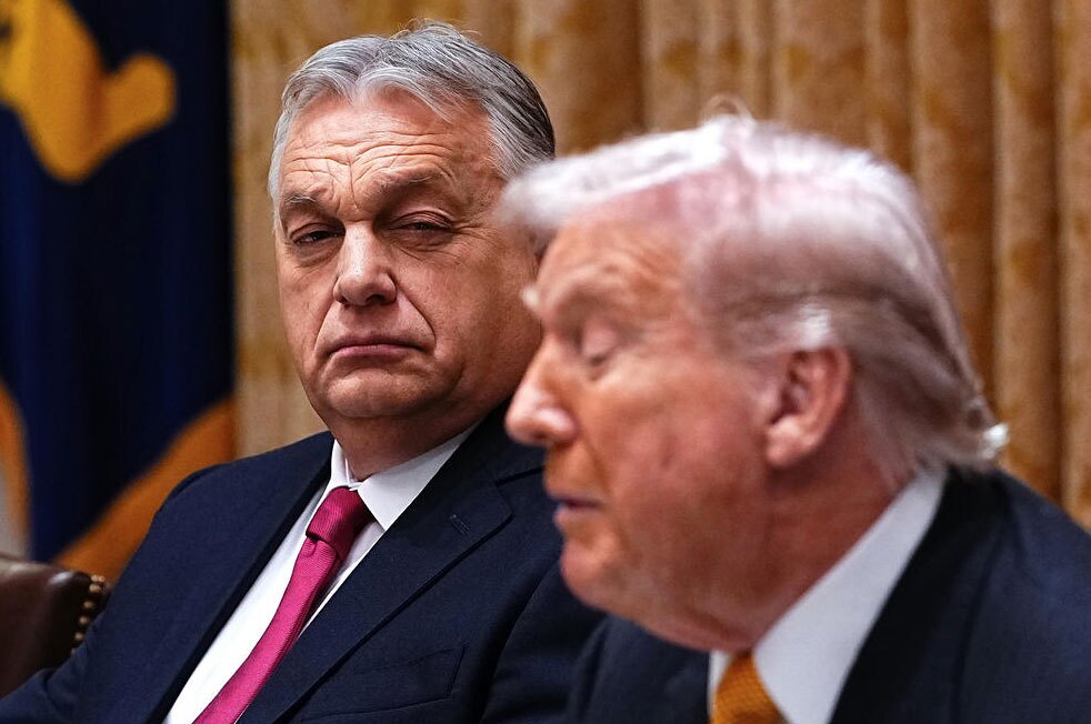 دیدار ترامپ و نخست وزیر مجارستان در کاخ سفید