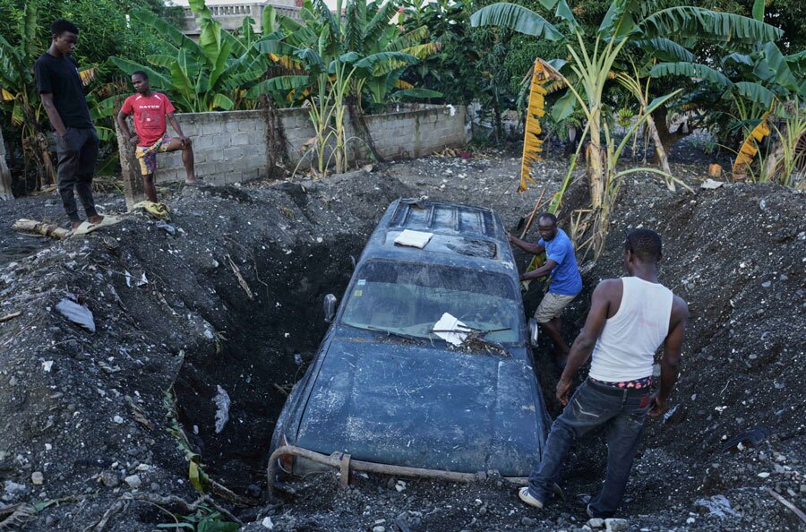 خسارات توفان ملیسا در هائیتی