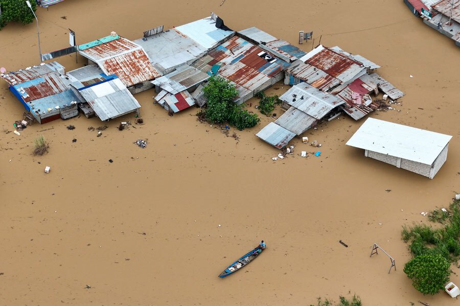 خسارات گسترده توفان سهمگین "فونگ وانگ"