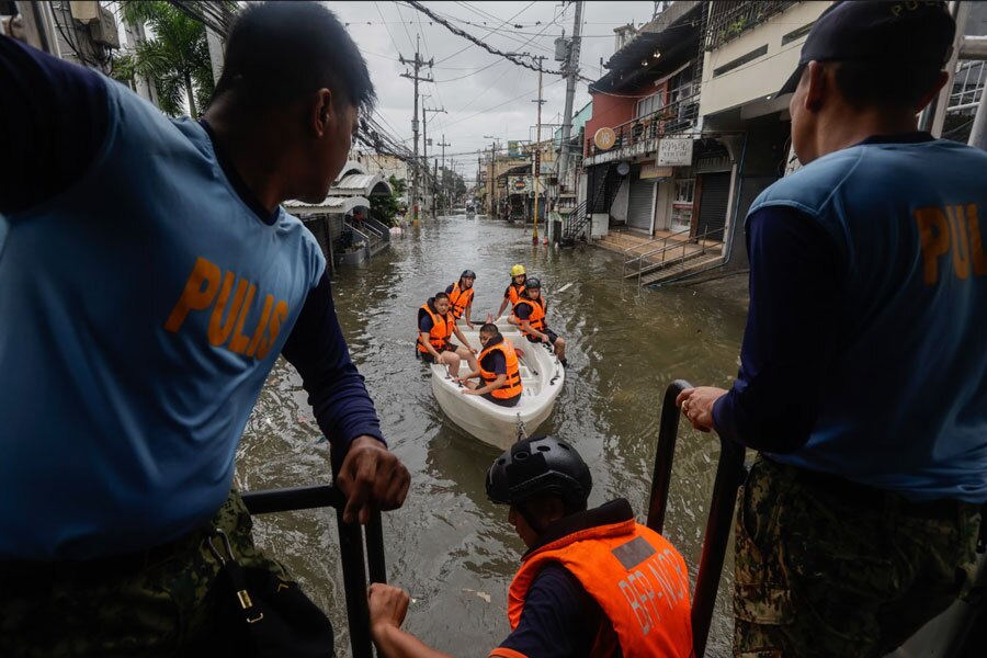 خسارات گسترده توفان سهمگین "فونگ وانگ"