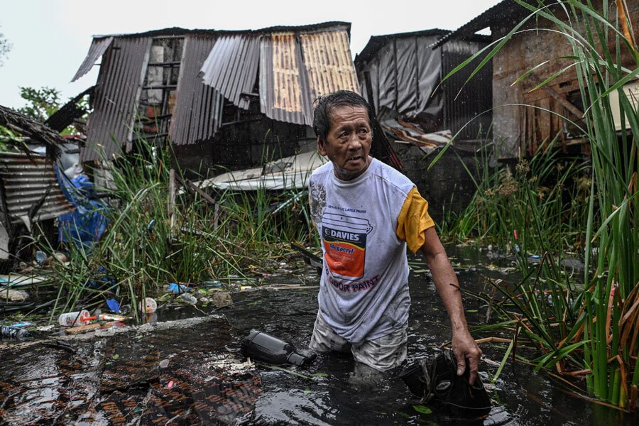 خسارات گسترده توفان سهمگین "فونگ وانگ"