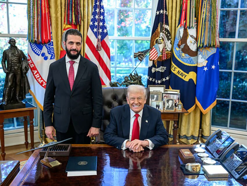 دیدار ترامپ با "جولانی" 