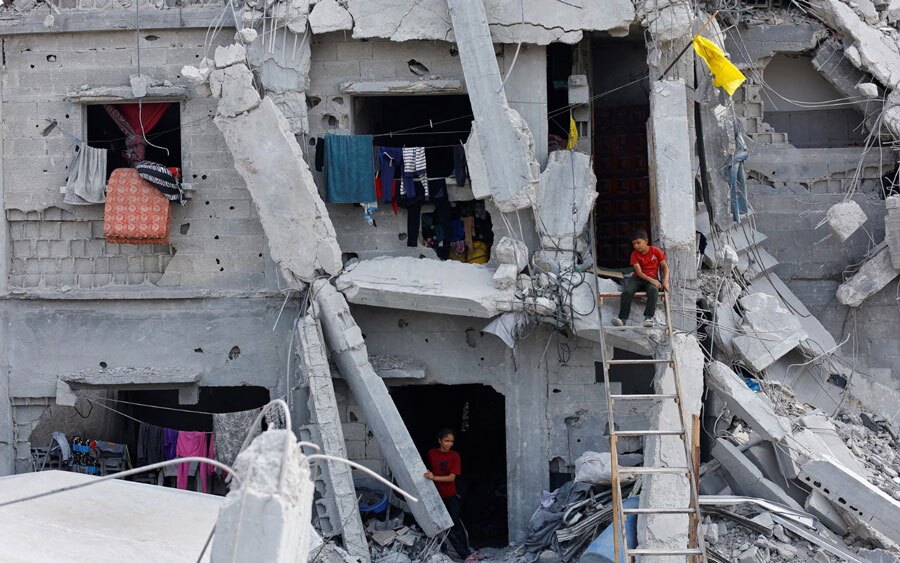  اردوگاه جبالیا در شمال نوار غزه