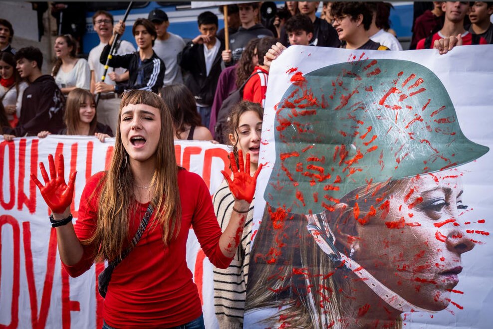 دیدنی های امروز؛ از سیل غزه تا پرتاب ماهواره های استارلینک اعتراضات دانشجویی در شهر رُم