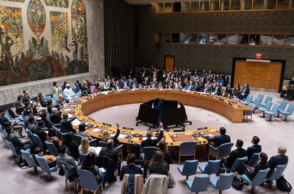 تصویب قطعنامه پیشنهادی آمریکا