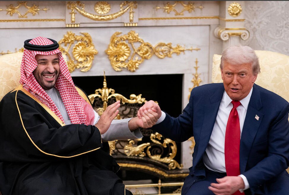 دیدار ولیعهد عربستان سعودی با ترامپ