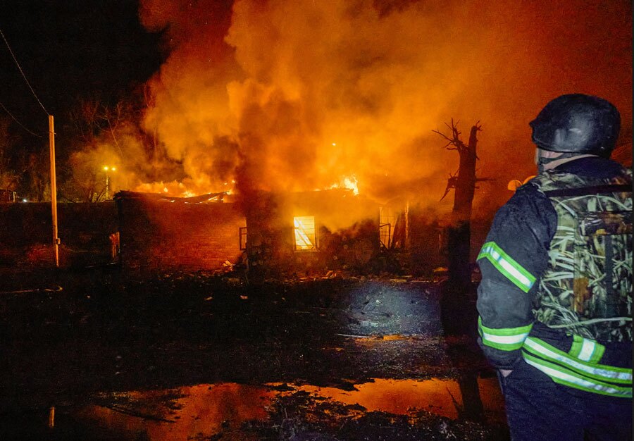 حمله روسیه به شهر "خارکیف"